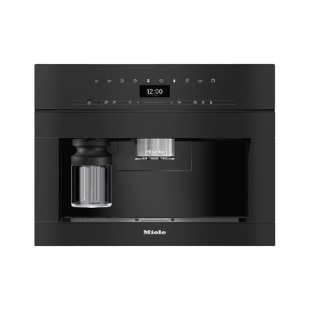 Ekspres do kawy do zabudowy MIELE CVA 7440 ObsidianBlack