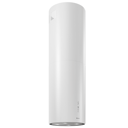 Okap kuchenny wyspowy GLOBALO CYLINDRO ISOLA 39.7 WHITE