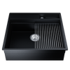 Zlew kuchenny GLOBALO SILVANO 60.1 BLACK/IX