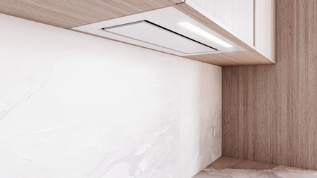 Okap kuchenny podszafkowy GLOBALO SILENTIO 80.2 BLACK