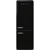 Lodówka chłodziarko zamrażarka SMEG Retro czarny FAB38RBL6