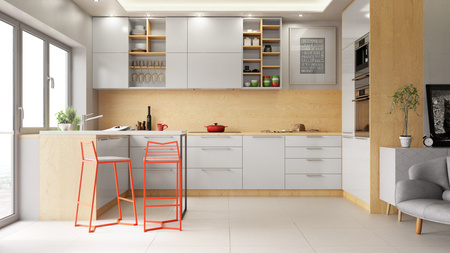 Okap kuchenny podszafkowy GLOBALO SILENTIO 80.2 WHITE