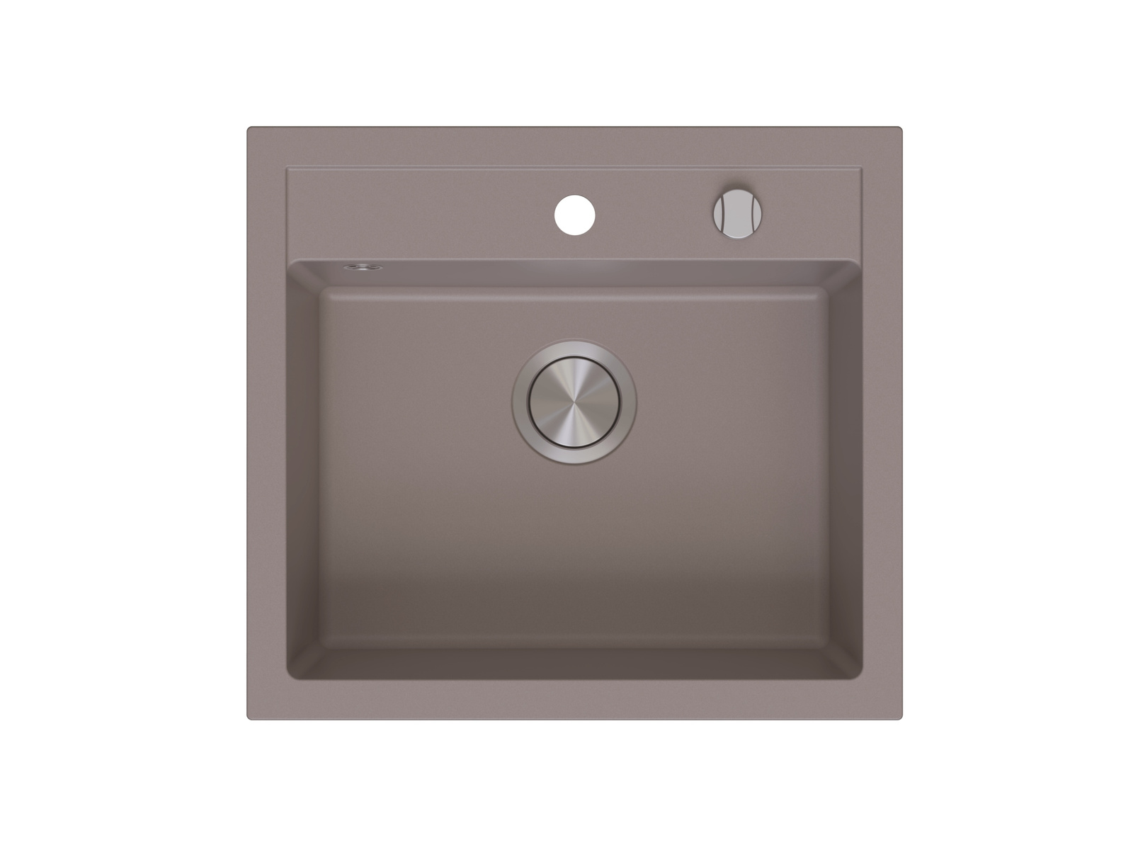 Zlew kuchenny BERG HOBART BRQ23104 1,0 OC 565X510 KASZMIR