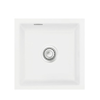 Zlew ceramiczny podblatowy SYSTEMCERAM Mera 40U Polar 13 - 53560113