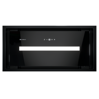Okap kuchenny podszafkowy GLOBALO SAREDO 60.1 BLACK + turbina TW 3.1