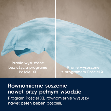 Suszarka z pompą ciepła ELECTROLUX 700 DelicateCare AbsoluteCare 9kg EW7D394UCP