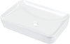 Umywalka ceramiczna nablatowa - 60x40 cm CDS_6U6S - Deante