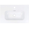 Umywalka ceramiczna wpuszczana z miejscem na baterię - 60 cm CTU_6U6M - Deante