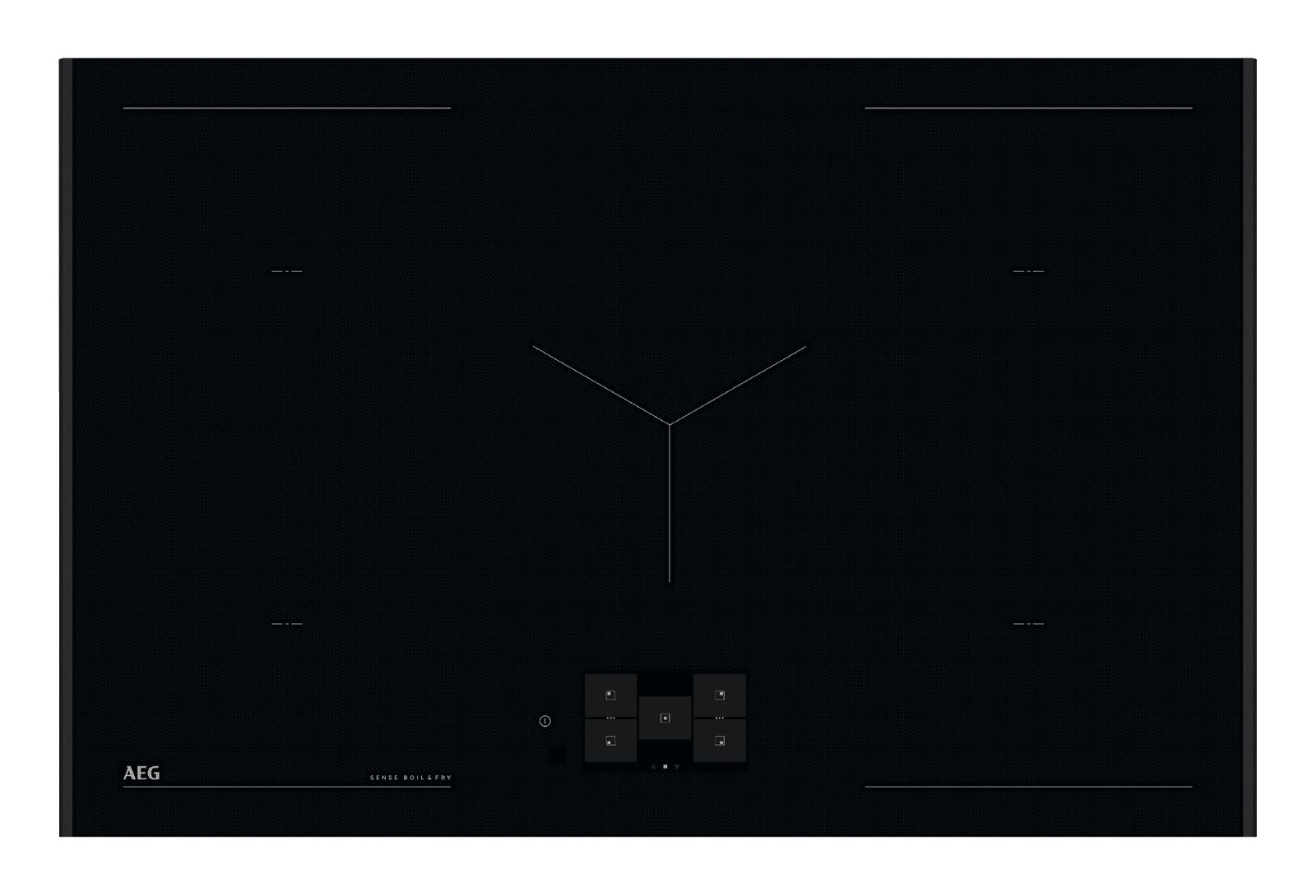 Płyta indukcyjna AEG 8000 Sense Boil+Fry SLIM-FIT 80cm NIH85M30AB