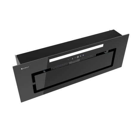 Okap kuchenny podszafkowy GLOBALO SILENTIO 80.2 czarny + turbina TW 1.2