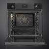 Piekarnik, 60 cm, Linea, czarny SF6100VB3 - Smeg