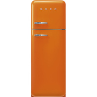 Chłodziarko-zamrażarka, pomarańczowy FAB30ROR6 - Smeg