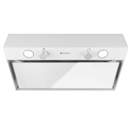 Okap kuchenny podszafkowy GLOBALO FLUXIME 60.1 WHITE + turbina TW 1.2