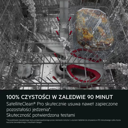 Zmywarka do zabudowy 60cm AEG NG92IA20TK 9000 SmartSelect zużycie wody 8,4 l