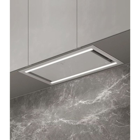 Okap kuchenny podszafkowy CIARKO Design DUO biały 74cm - CDZ7405B