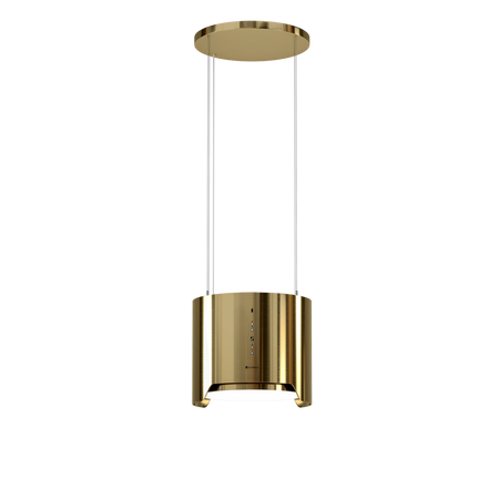 Okap kuchenny wyspowy GLOBALO ARENOFLOW 39.4 LIGHT GOLD