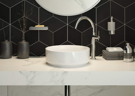 Umywalka ceramiczna nablatowa CDL_6U4S - Deante