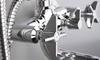 Bateria wannowa z zestawem prysznicowym BQT_011D - Deante
