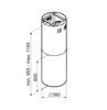 OKAP LANILIA NEWELIO ISOLA 39.1 INOX