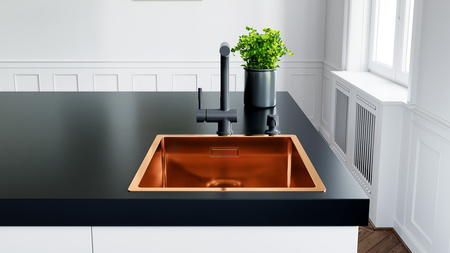 Zlew kuchenny GLOBALO RIWOLO 40.1 COPPER