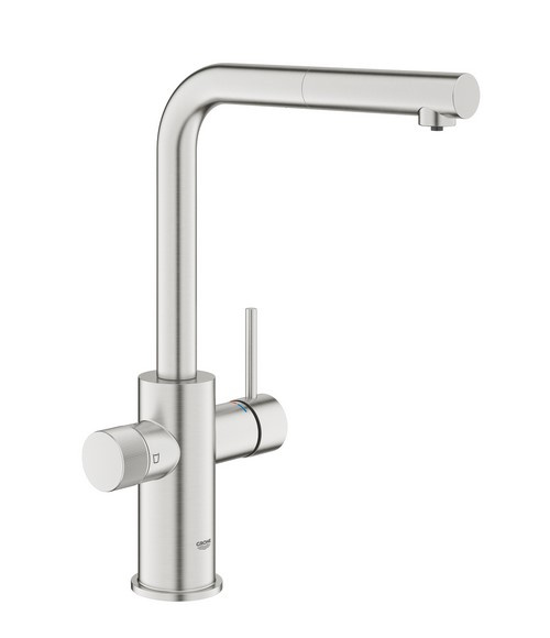 Bateria kuchenna GROHE BATERIA BLUE PURE MINTA PULL-OUT MOUSS - 30590DC0