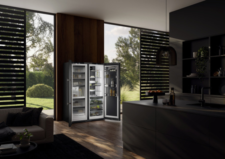 Zestaw Side-by-Side LIEBHERR XRFbs 5295 peak BioFresh NoFrost