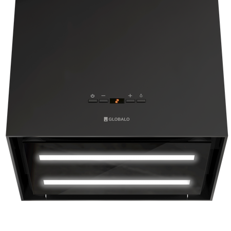 Okap kuchenny wyspowy GLOBALO WERNO ISOLA 40.2 BLACK