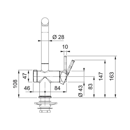 Bateria kuchenna z wyciąganą wylewką FRANKE Active L Twist pull-out spray - 115.0669.769