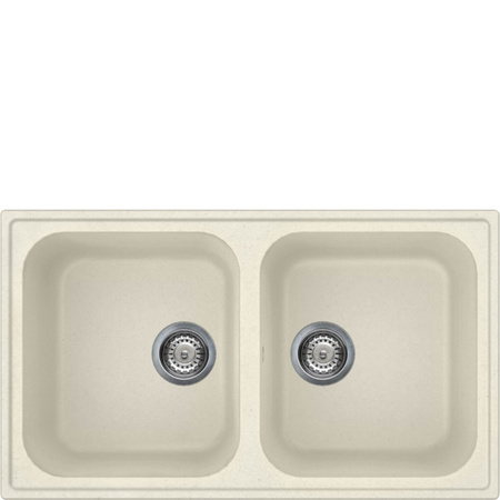 Zlewozmywak kompozytowy LZ862P - Smeg