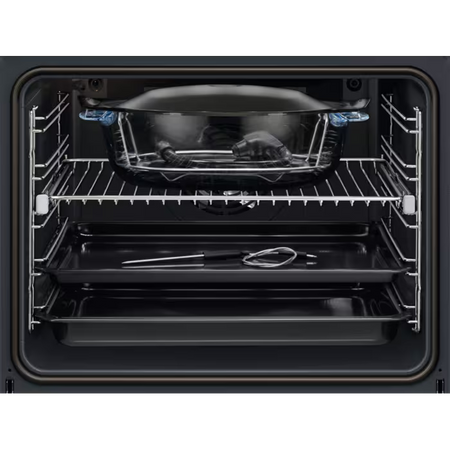 Piekarnik parowy AEG MealAssist 7000 SteamCrisp pyroliza NBR7P731SB