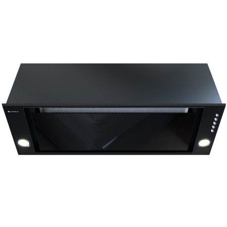 Okap kuchenny podszafkowy GLOBALO DESOLERO 90.2 BLACK