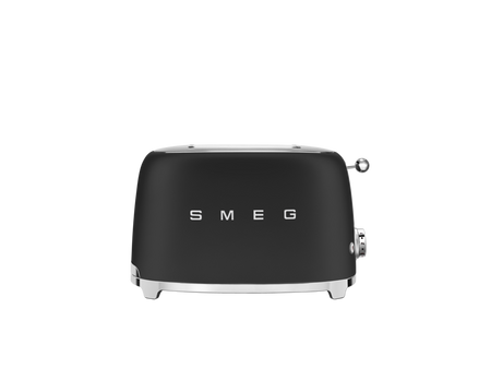 Toster, dwie kromki, czarny mat TSF01BLMEU - Smeg