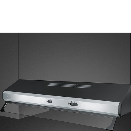 Okap kuchenny, 80 cm, czarny KSEC81XE3 - SMEG