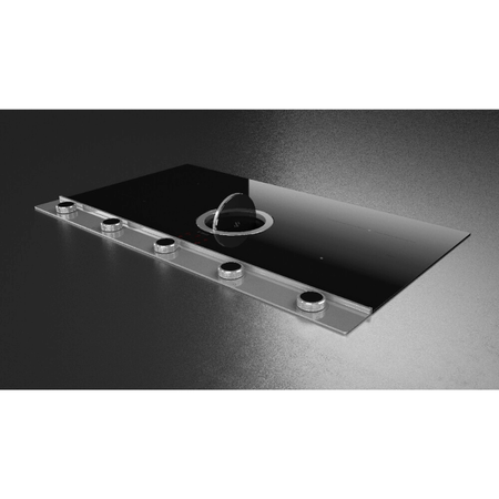 Płyta indukcyjna zintegrowany okap ELICA NikolaTesla Unplugged BLIX/F/90 czarne szkło/stal nierdzewna - pochłaniacz