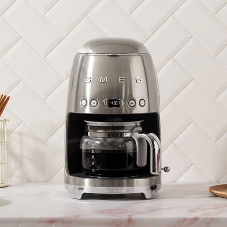 Ekspres przelewowy, stal nierdzewna DCF02SSEU - Smeg