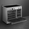 Kuchnia wolnostojąca srebran SMEG Classica CX92IM