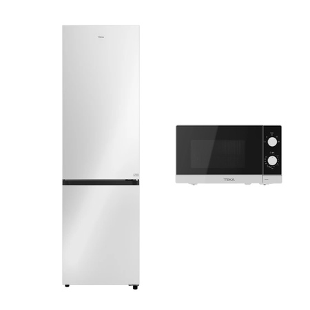 Wolnostojąca lodówka z dolnym zamrażalnikiem TEKA RBF 68670 WH - 113400037