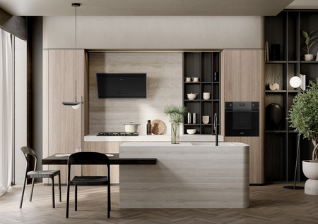 Piekarnik, 60 cm, Linea, czarny SF6100VB3 - Smeg