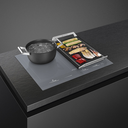Płyta indukcyjna, 60cm, Linea, black SIM1644D - Smeg