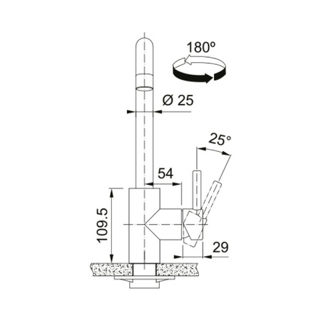 Bateria kuchenna FRANKE Kubus chrom - 115.0529.202