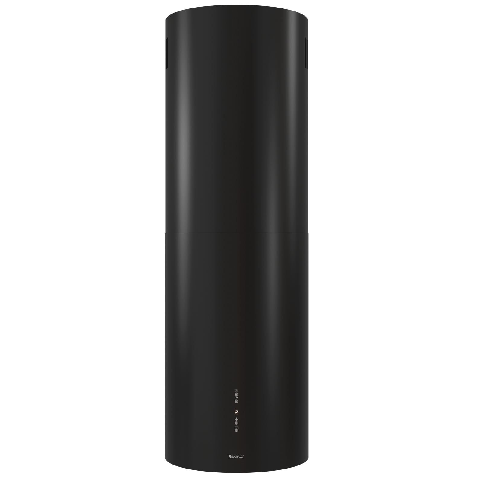 Okap kuchenny wyspowy GLOBALO CYLINDRO ISOLA 39.7 BLACK
