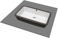 Umywalka ceramiczna podblatowa CDT_6U5U - Deante