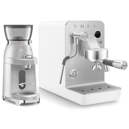 Ekspres do kawy, kolbowy EMC02WHMEU - Smeg