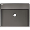 Umywalka granitowa nablatowa z miejscem na baterię - 500x400 mm CQR_TU5S - Deante