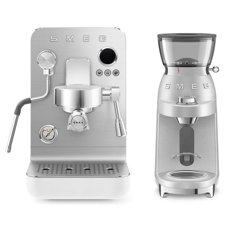 Ekspres do kawy, kolbowy EMC02WHMEU - Smeg