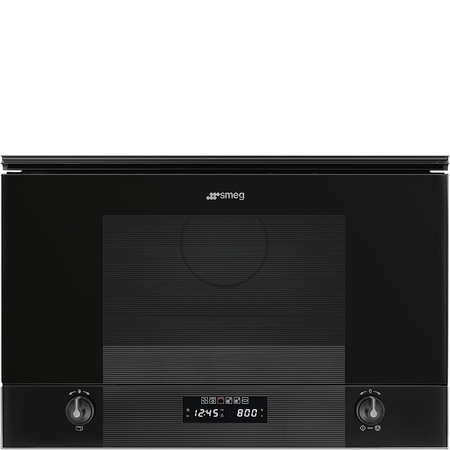 Kuchenka mikrofalowa, Linea, czarny MP122B3 - Smeg