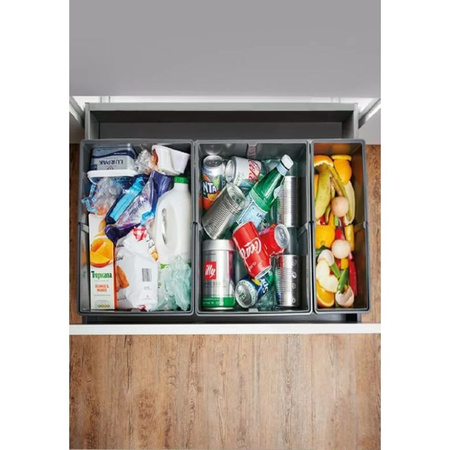 Kosz do segregacji śmieci pod zlewozmywak PEKA PULLBOY VARIO 9XL 900