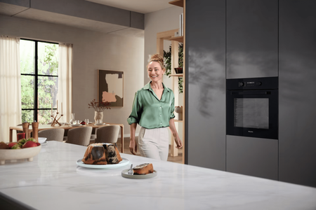 Piekarnik do zabudowy MIELE H 2861 BP ObsidianBlack - 12144550