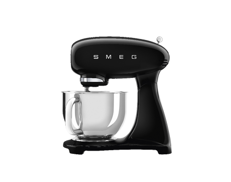 Mikser, jednolity kolor, czarny SMF03BLEU - Smeg