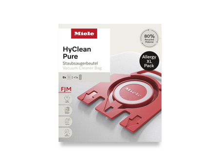8 worków do odkurzacza i filtr HEPA FJM Allergy XL HyClean Pure - MIELE 12498190